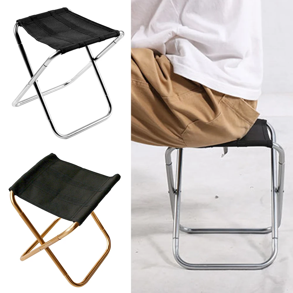 

Lightweight Travel Folding Stool Mini Bench Folding Chair Outdoor Mare Ultra Light Train Picnic Camping Fishing Portable Chair