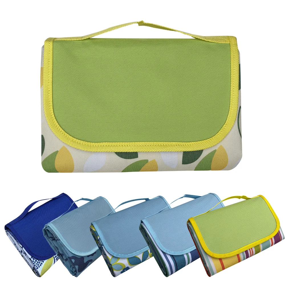 

Портативный Открытый водонепроницаемый коврик для пикника 600D ткань Оксфорд пляжное одеяло матрас складной тент коврик Туристическое обор...