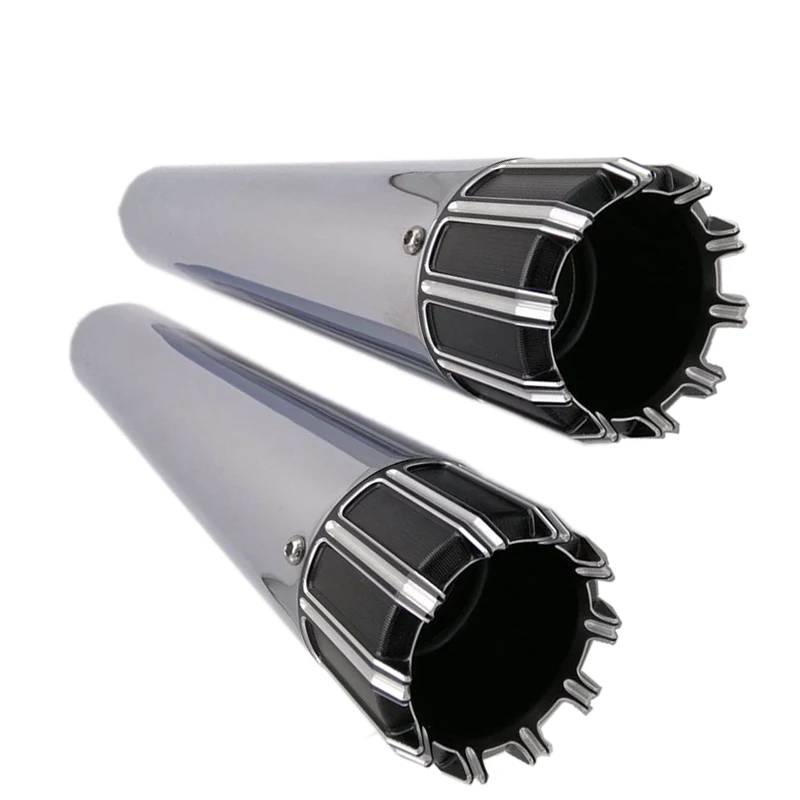 

Motorcycle exhaust pipe For Harley Road King Avenue to glide Road to glide End of street slide exhaust pipe 1998-2016 2017-2020