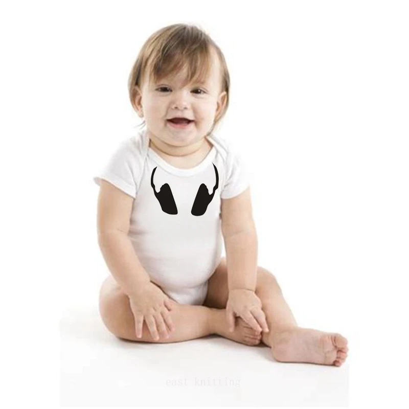 2019 комбинезон для новорожденных девочек и мальчиков одежда Забавный с короткими