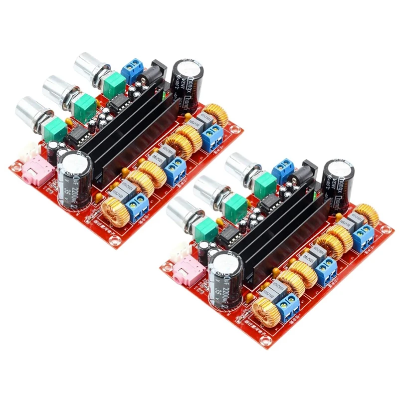 

TPA3116D2 2.1 Power Amplificador 80Wx2+100W Subwoofer Digital Audio Amplifier for 4-8 Ohm Speaker D3-005