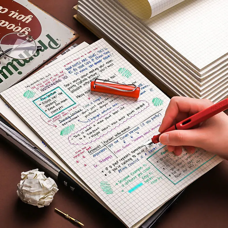 

Клетчатый блокнот WXICQ