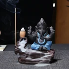 Держатель для благовоний Ganesha, креативный настольный аксессуар с изображением водопада, декоративный подарок для ароматерапии