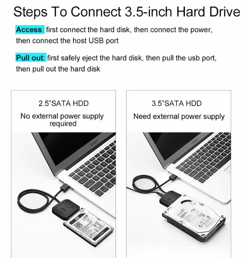 USB 3 0 к Sata 5 2 Кабель-адаптер для жесткого диска Samsung Seagate WD HDD SSD компьютерные кабели