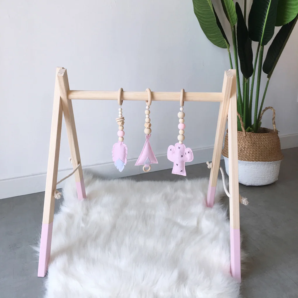 Деревянная погремушка в скандинавском стиле 3 шт./компл. | Игрушки и хобби