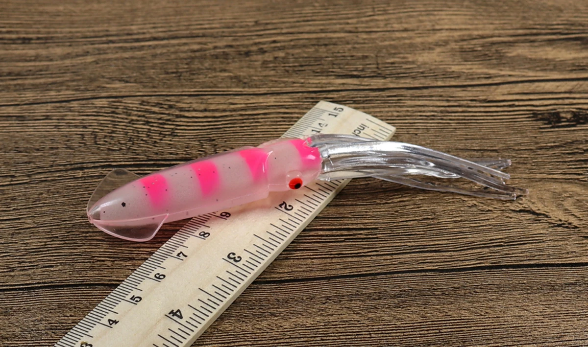 4 шт. 12 см 10 г Красочные DIY буровые установки мягкий кальмар осьминог юбка приманка воблер джиггинг игра соленая рыбалка искусственная приманка