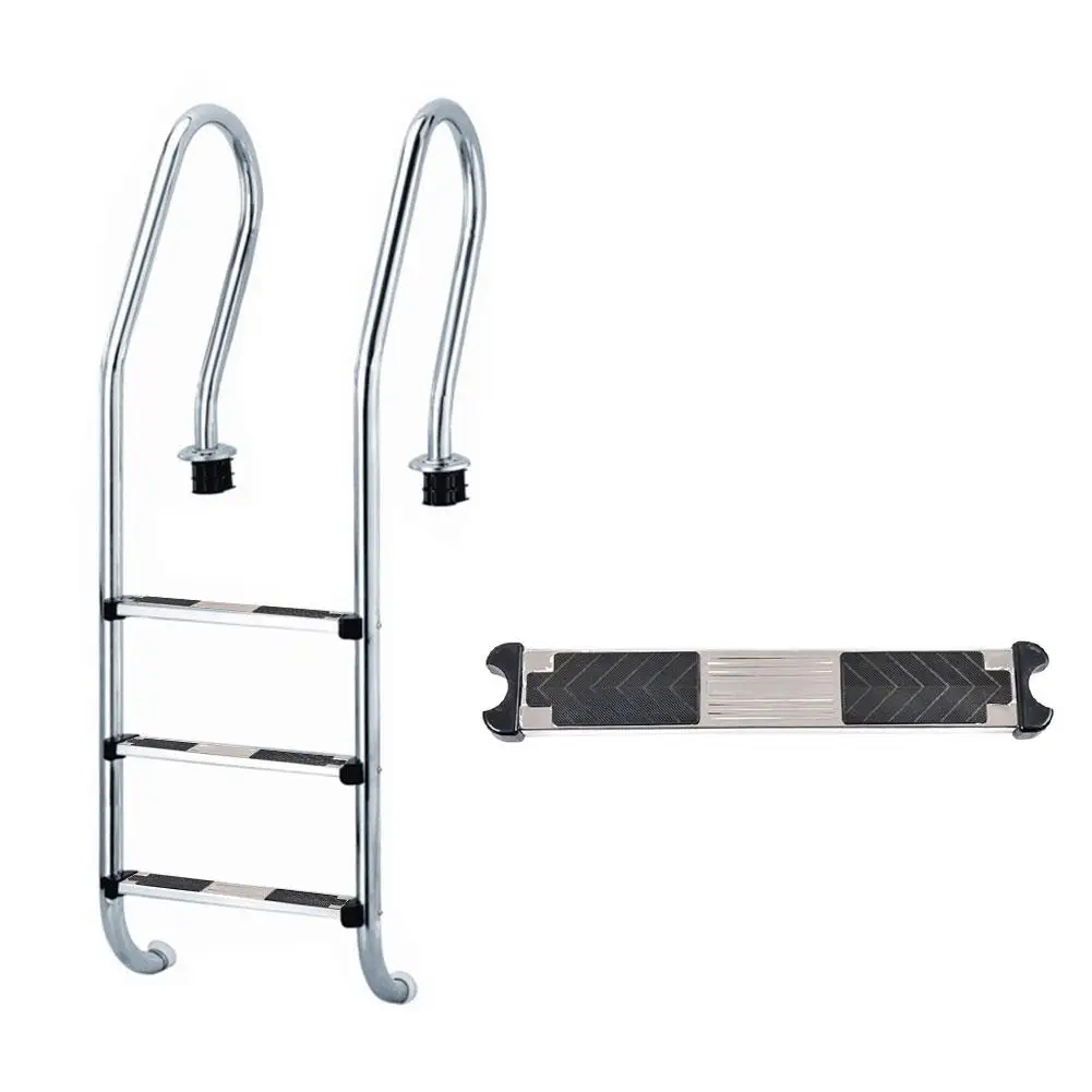 

Безопасная лестница из нержавеющей стали для бассейна, сменная Нескользящая лестница, 50 х7, 5 х2, 5 см
