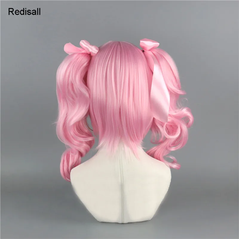 Аниме челка мечта! Пастельные пастельные палитры Maruyama Aya Wig вьющиеся длинные