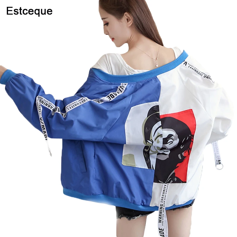 Куртка женская бейсбольная тонкая 2019|Женские куртки| |