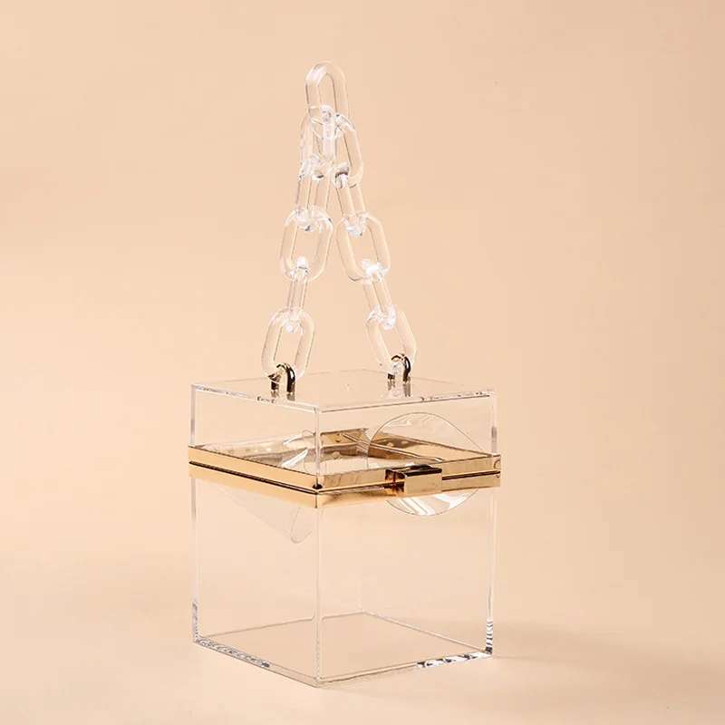 Модная женская прозрачная сумка на плечо из ПВХ леденцового цвета 2019