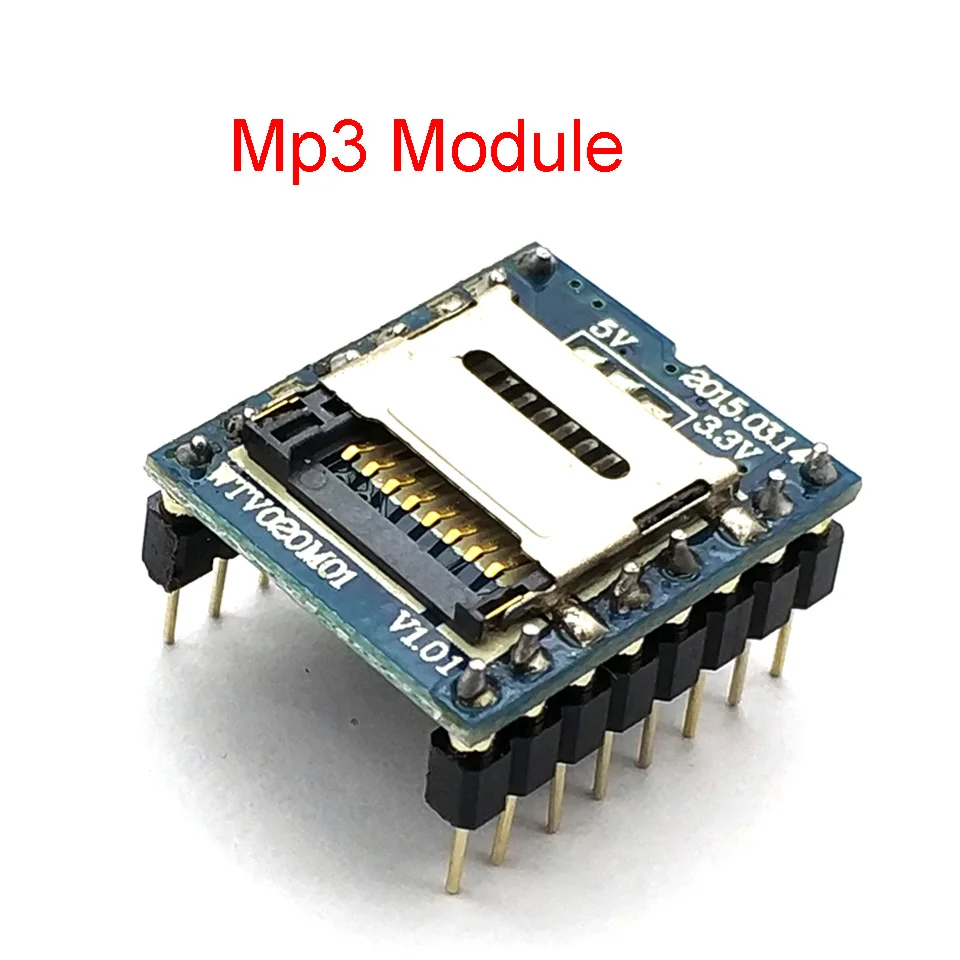 WTV020 WTV020-SD WTV020SD-20SS мини SD карта MP3 звуковой модуль голосовой для Аксессуары фото |