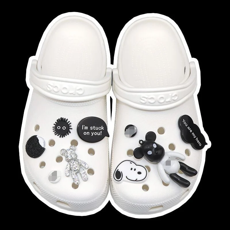 

Lovely Croc Charms Hot Sale Croc Anime Charms Vilability Shoe Charms Bundle Shoe Decoration Croc JIBZ for Kids Gift or Girl