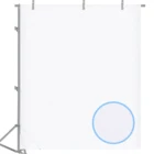 Нейлоновая шелковая белая бесшовная диффузионная ткань для светильник вых тентов Neewer, 2 ярда x 60 дюймов1,8 м x 1,5 м