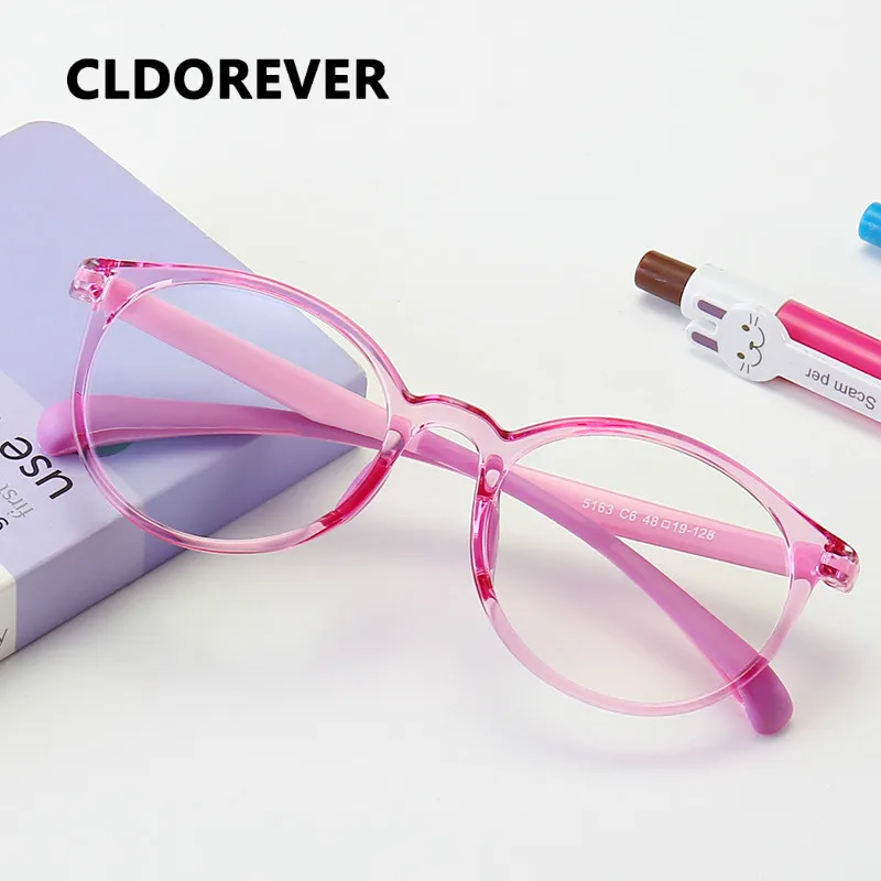 TR90 сверхлегкие оптические очки рамы дети прозрачные для глаз рамки детей