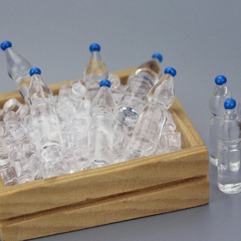 4 шт./компл. куклы миниатюрный кукольный домик пластиковая имитация Бутылочки для