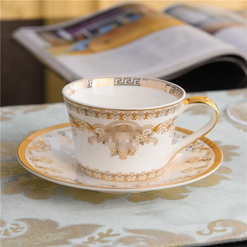 

European Style Tableware Household Dish Plate Western Cuisine Plate Steak Plate Bone China Set