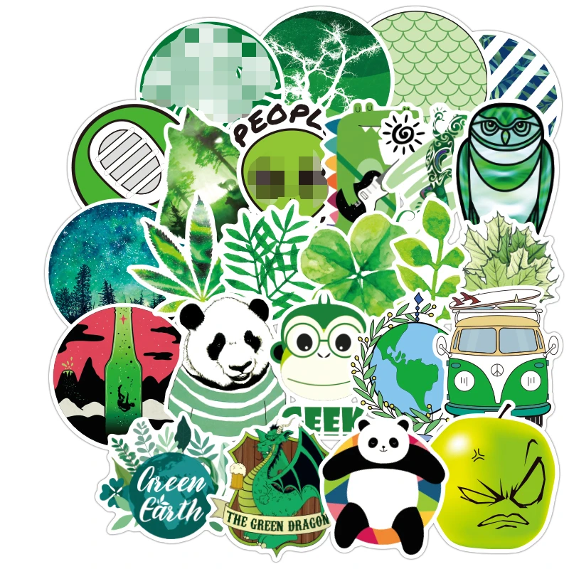 70 шт с мультяшными зелеными и наклейки для детей игрушки Водонепроницаемый