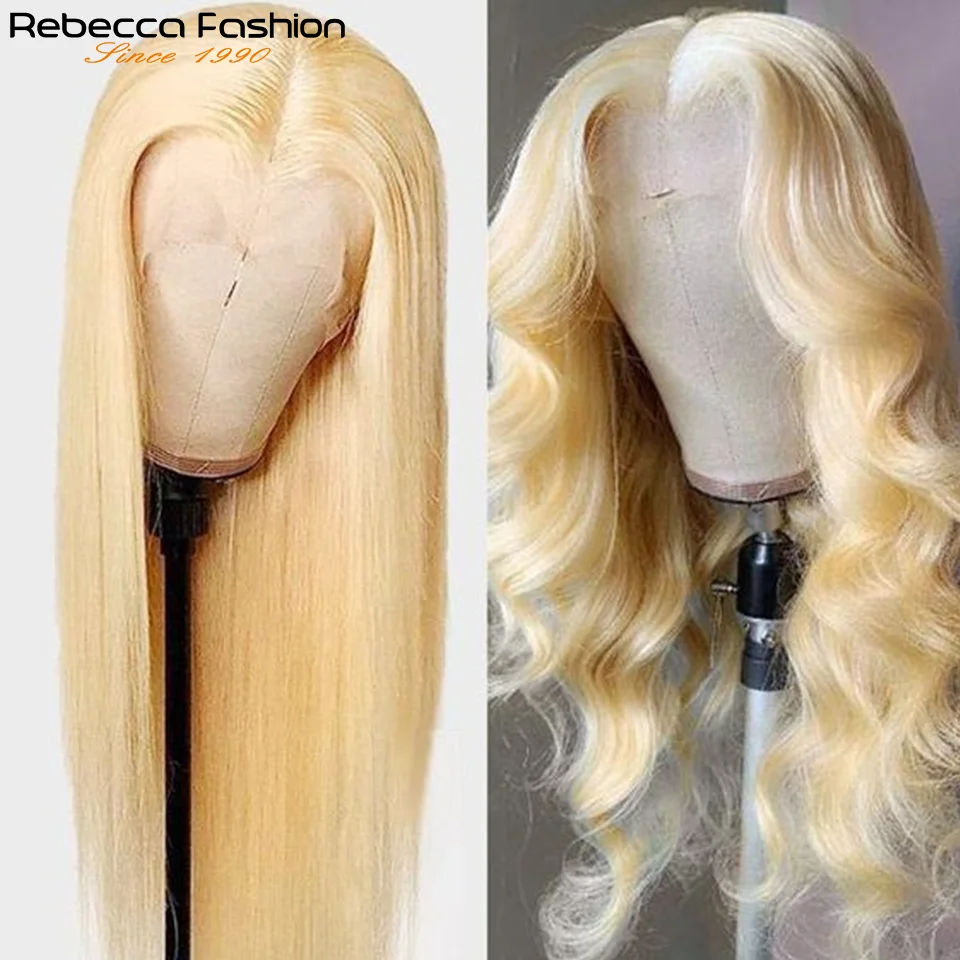 Парики из человеческих волос HD с прозрачной кружевной передней частью