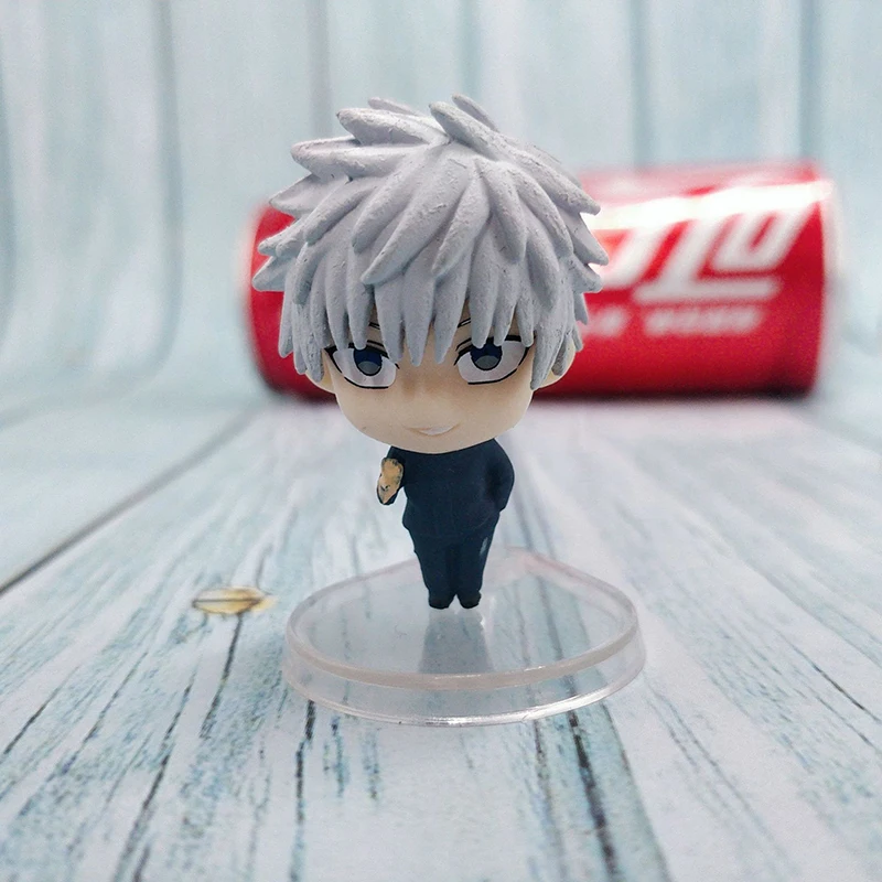 

5pcs Anime Jujutsu Kaisen Itadori Yuji Fushiguro Megumi Kugisaki Nobara Gojo Satoru Action Figure PVC Collection Model Dolls