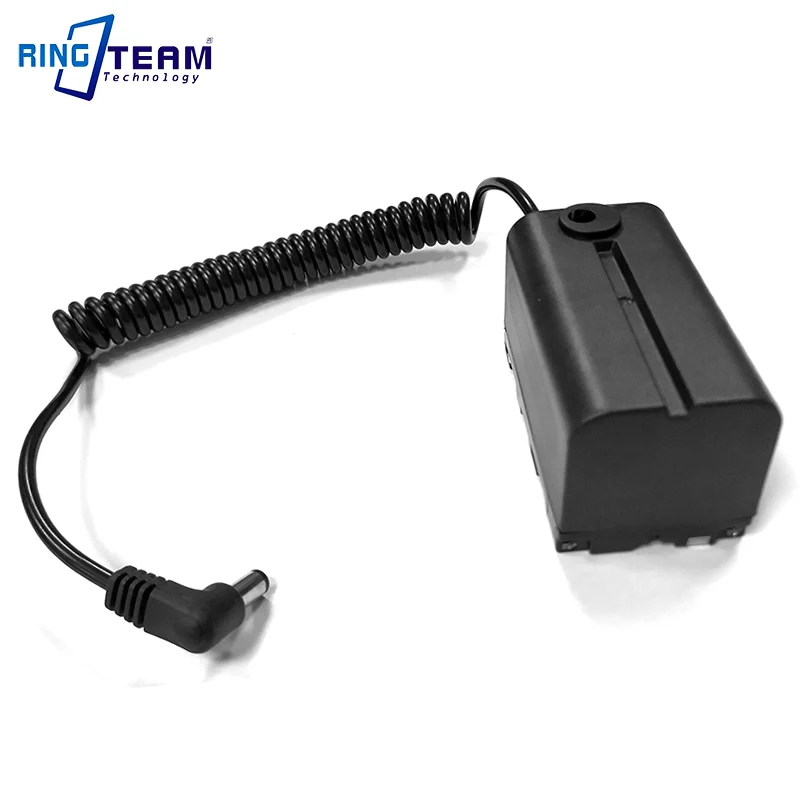 NP-F750 чехол для Батареи DC муфта Замена SONY F970 F770 F550 F570 F980 F990 F750 для мониторов YongNuo NangGuan светильник лампа