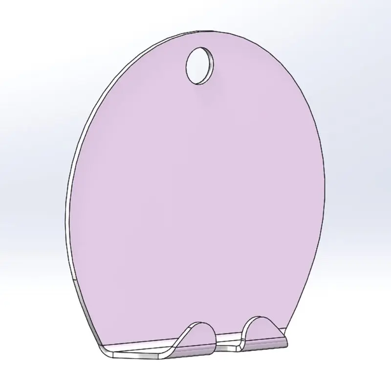 

Portable Acrylic Anti Fog Shower Mirror Bathroom Fogless Fog Free Shaving Mirrors Washroom for Men Travel Accessories