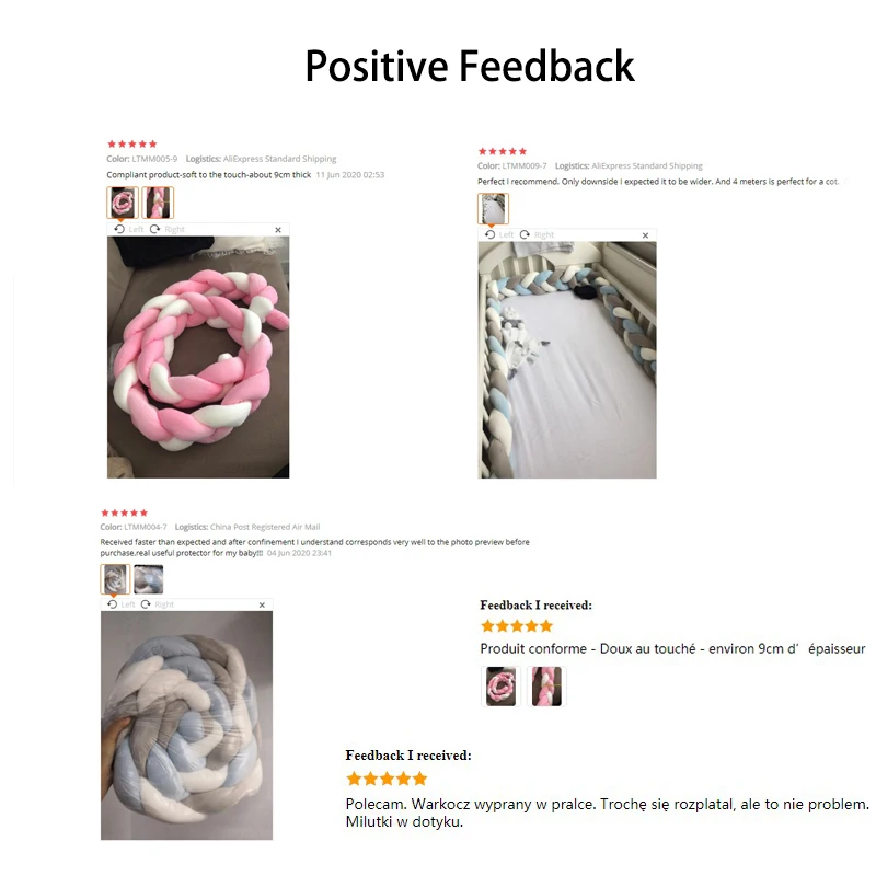 1 м/2 м/3 м бамперы для кровати в кроватке детские подушки новорожденных подушка