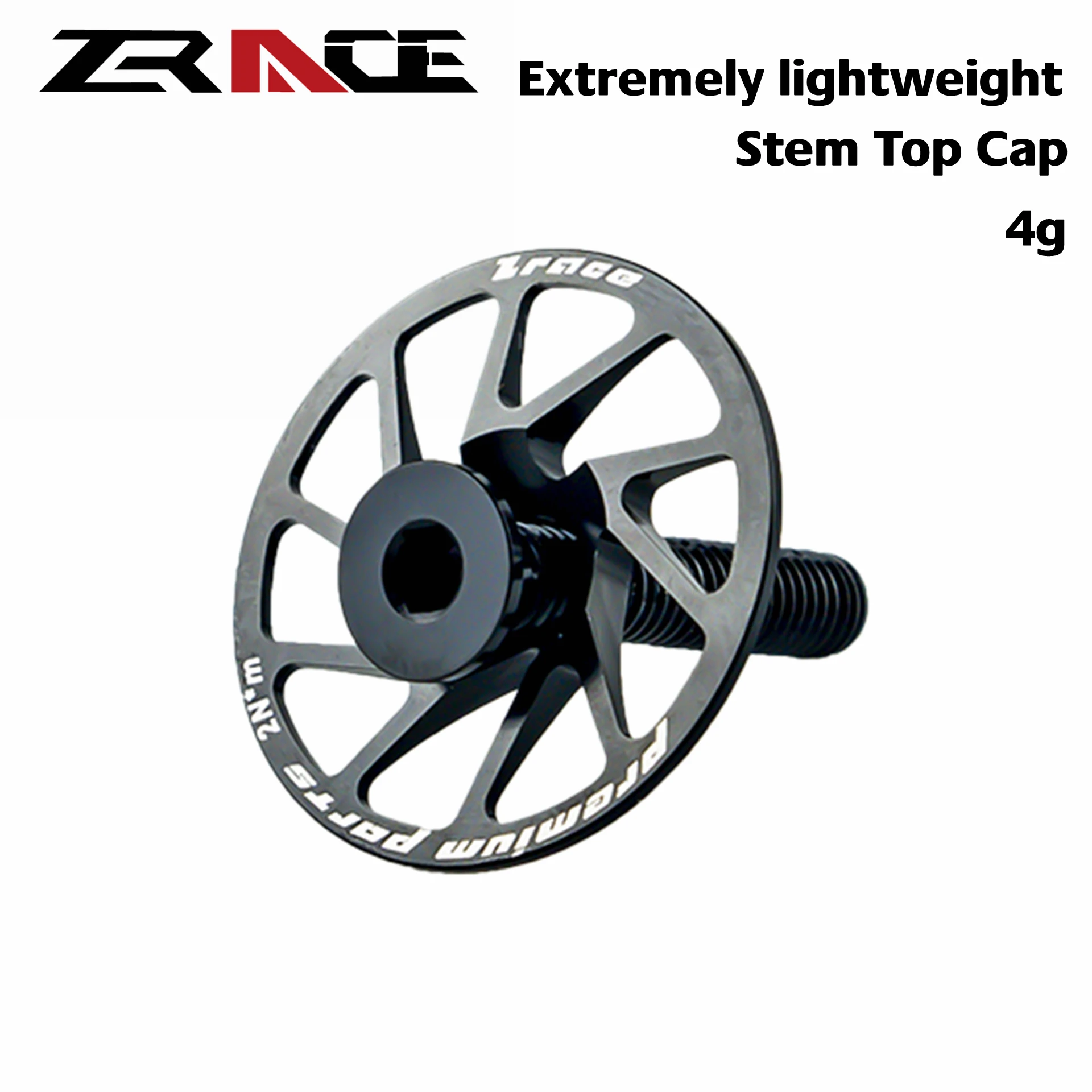 ZRACE 4g Ultra light Product mtb stem cap Bicycle Stem / Headset Top Cap with Screw Cover tapon horquilla bicicleta | Спорт и