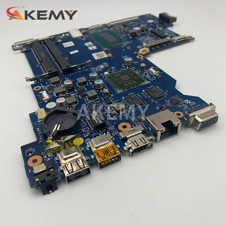 Материнская плата для ноутбука For HP Pavillion 15-AC 250 G4 SR1EK I3-4005U материнская AHL50/ABL52 LA-C701P