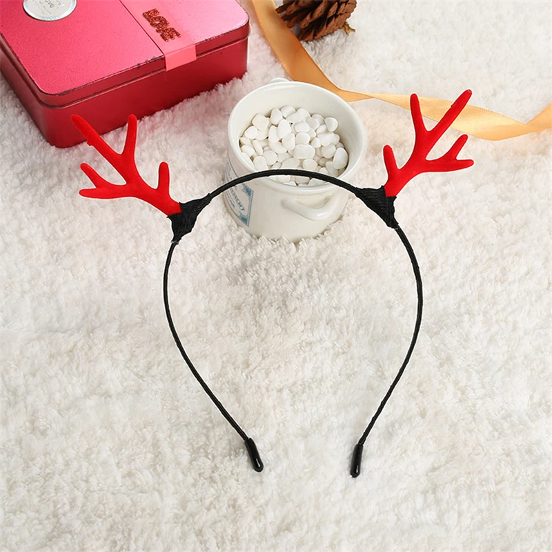 Navidad Christmas Hair Accessories Minnie Ears Headband Adult Reindeer Elf Ear Birtjday Gift | Дом и сад