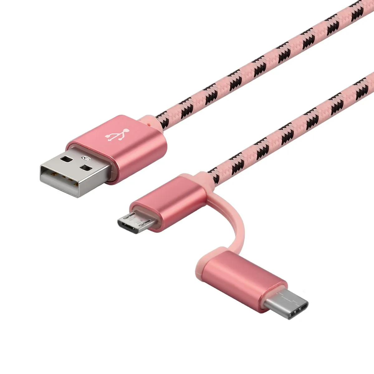1x2 в 1 кабель для зарядки Круглый Магнитный type-C/Micro USB Android планшетов samsung huawei 2020 |