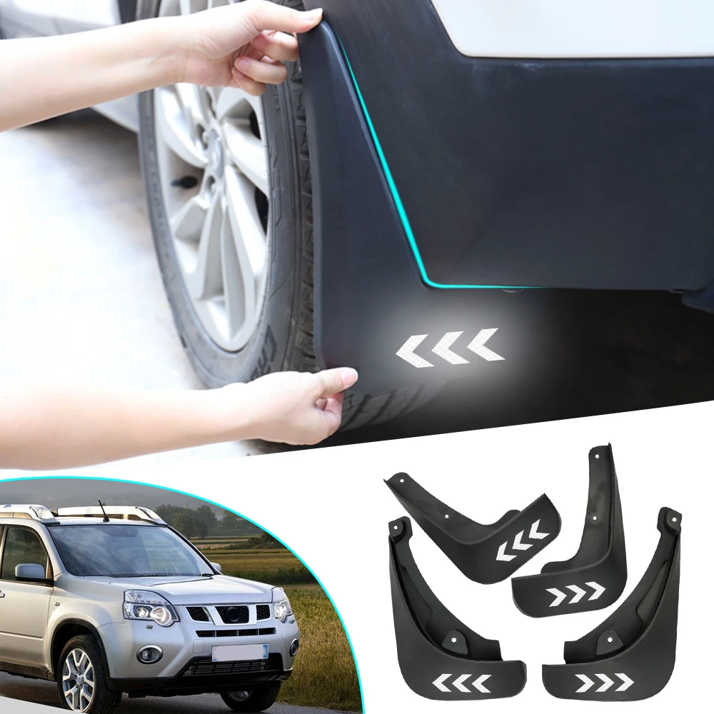 Для Nissan X-Trail 2008-2013 автоколесо Брызговики Премиум сверхмощные Брызговики ралли Броня крыло