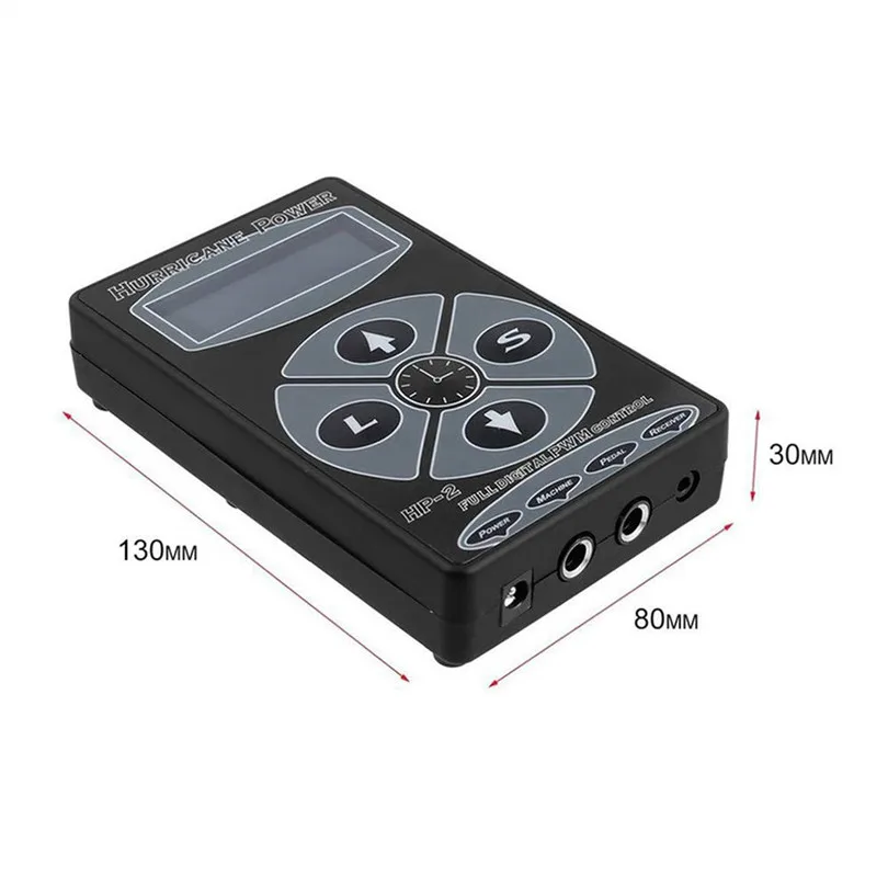 Pro hp-2 Hurricane Татуировка источник питания двойной Интеллектуальный ЖК цифровой