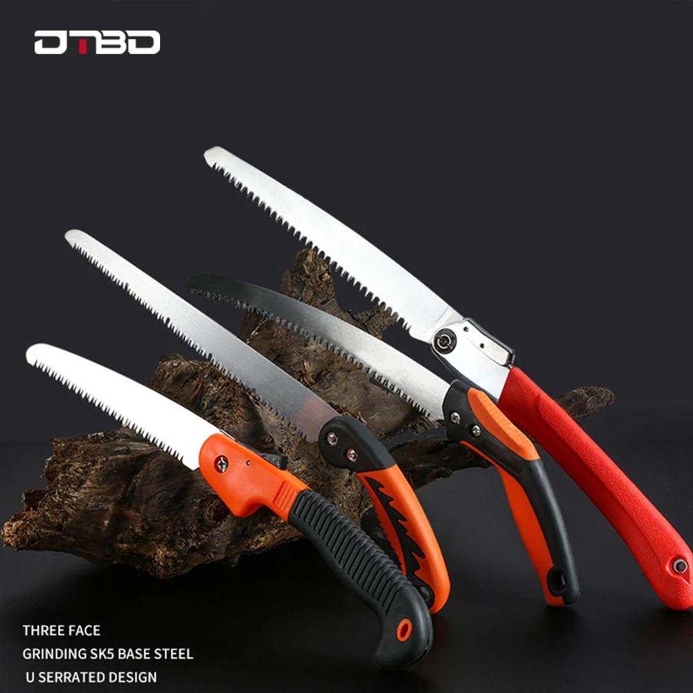 

DTBD 7Inch Folding Saw Suitable for Gardener Trim Garden Woodworking Cutting Handsaw Cutting Wet Wood Woodworking Saw