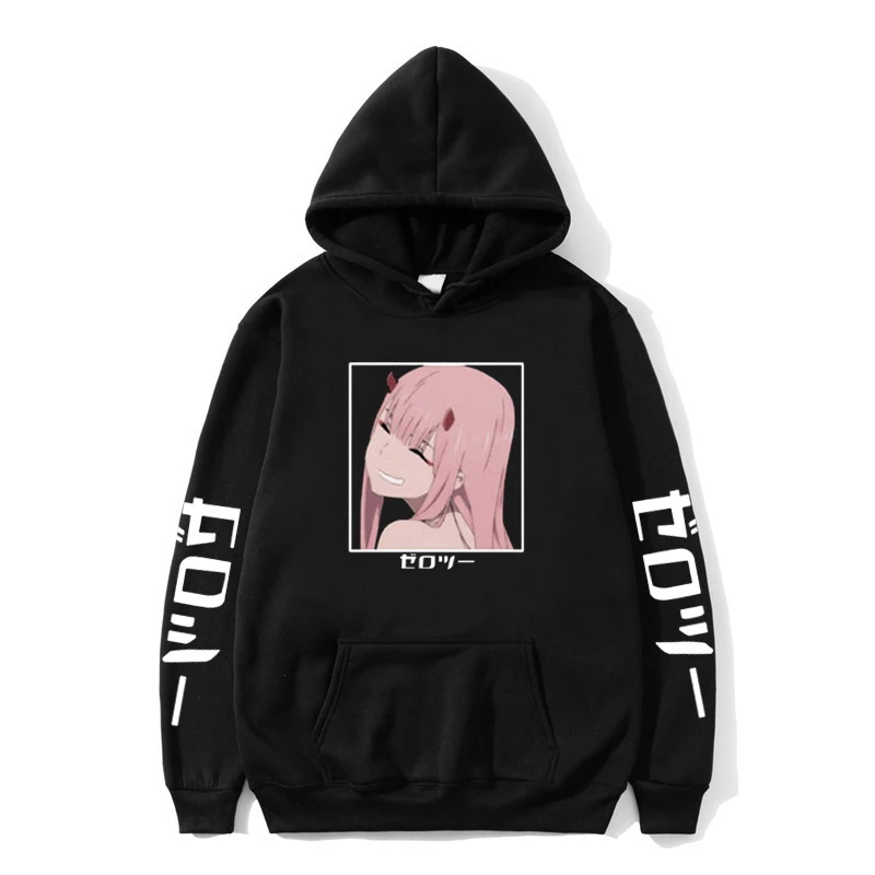

Darling In The Franxx Men Women Couple Outfit Hoodies Beautiful Girl Printed Zero Two Harajuku Spring Autumn Winter Sweatshirts