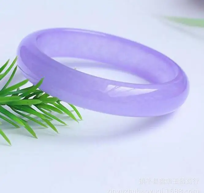 Оптовая продажа подлинный натуральный кварцит нефритовый браслет Фиолетовый