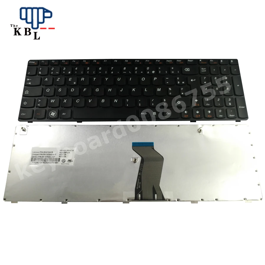 Новинка для Lenovo Ideapad Z560 Z565 Z560A Z565A G570 G575 G770 G780 FR Keyboard 25012415