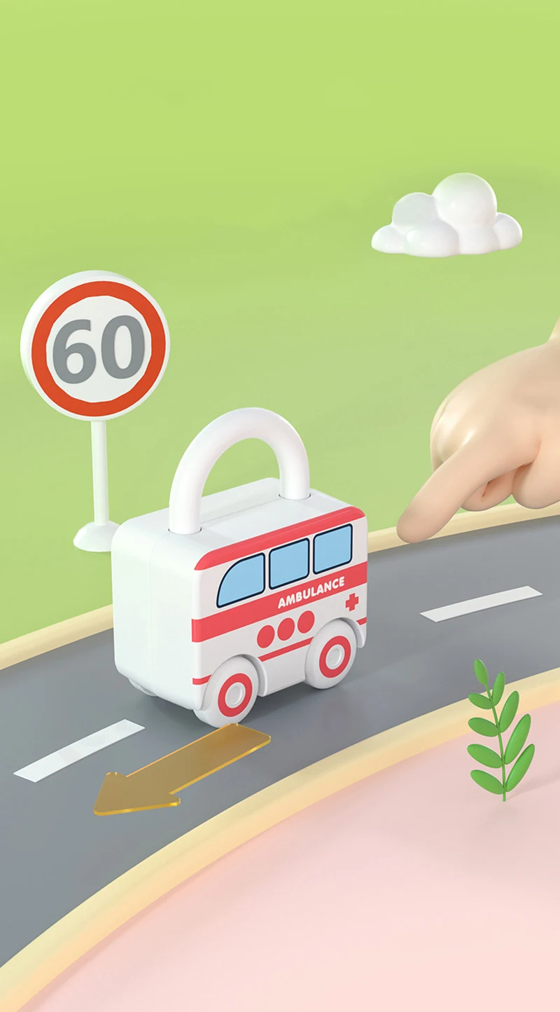 Обучающие замки с ключами цифрами и подсчетом математические игрушки Монтессори