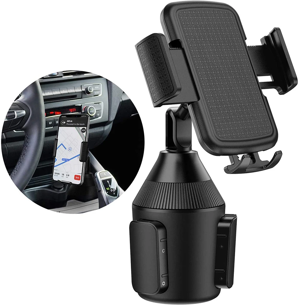 

Universal Car Cup Holder 360 Degree Rotating Car GPS Mobile Phone Bracket Stand