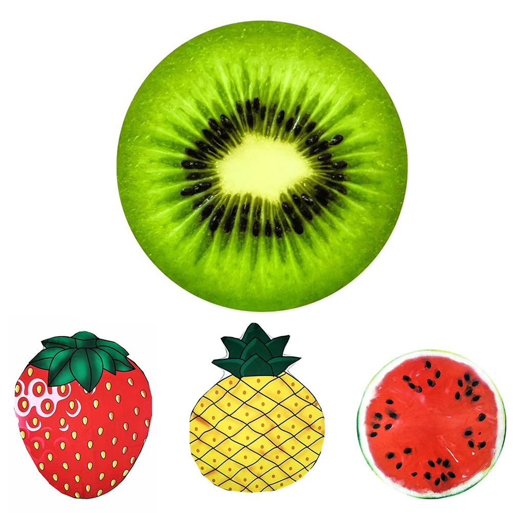 2019 высокое качество Ананас пончик пицца шифоновое пляжное полотенце гобелен