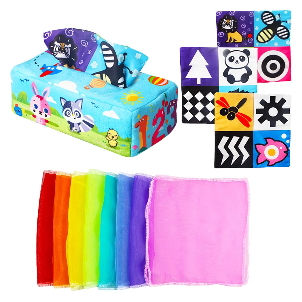 

1 Set Children’s Tissue Box Kids Early Educational Child Sound Tissue