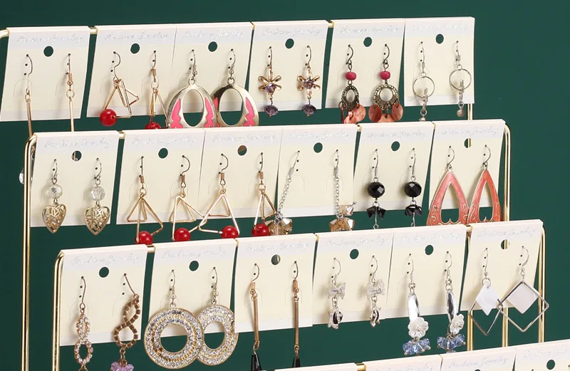 Подставка-органайзер для сережек деревянная стойка без отверстий ювелирных