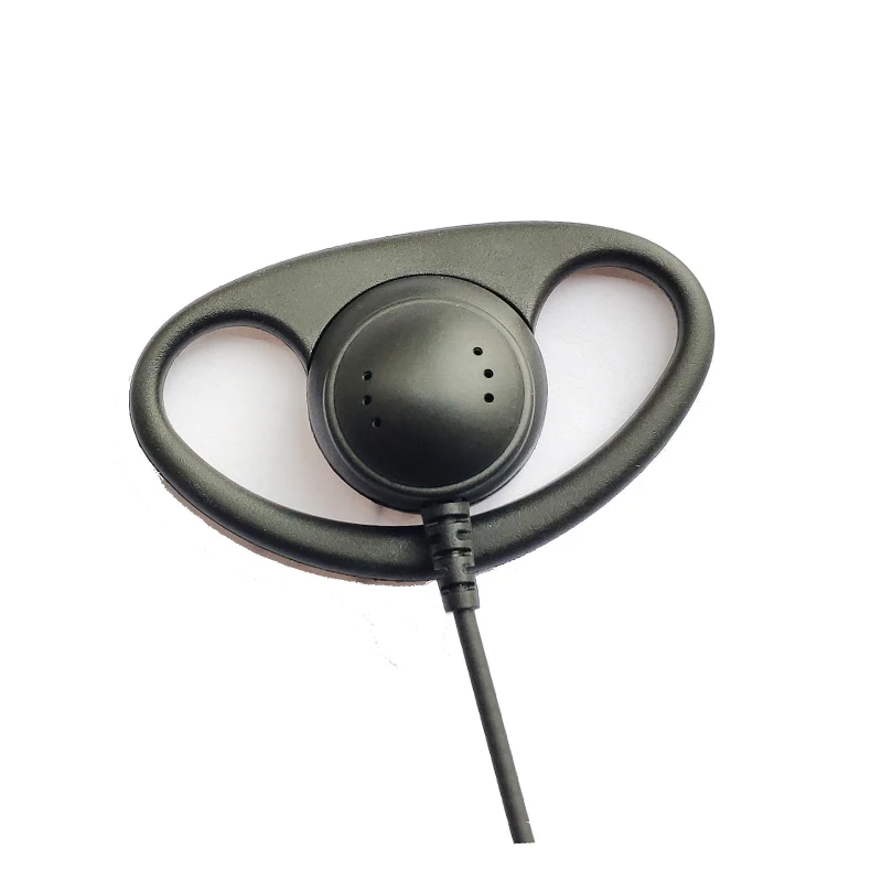 Двухсторонняя радиогарнитура Заушник D PPT микрофон для рации Baofeng UV-5R 2 контакта 10