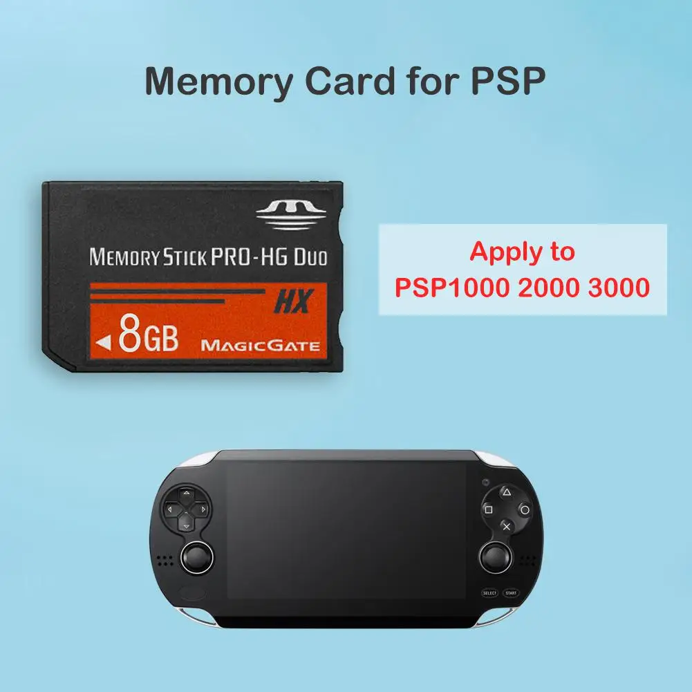 Прочные карты памяти портативный тонкий дизайн PRO HG Duo игры для Sony PSP 1000 2000 3000