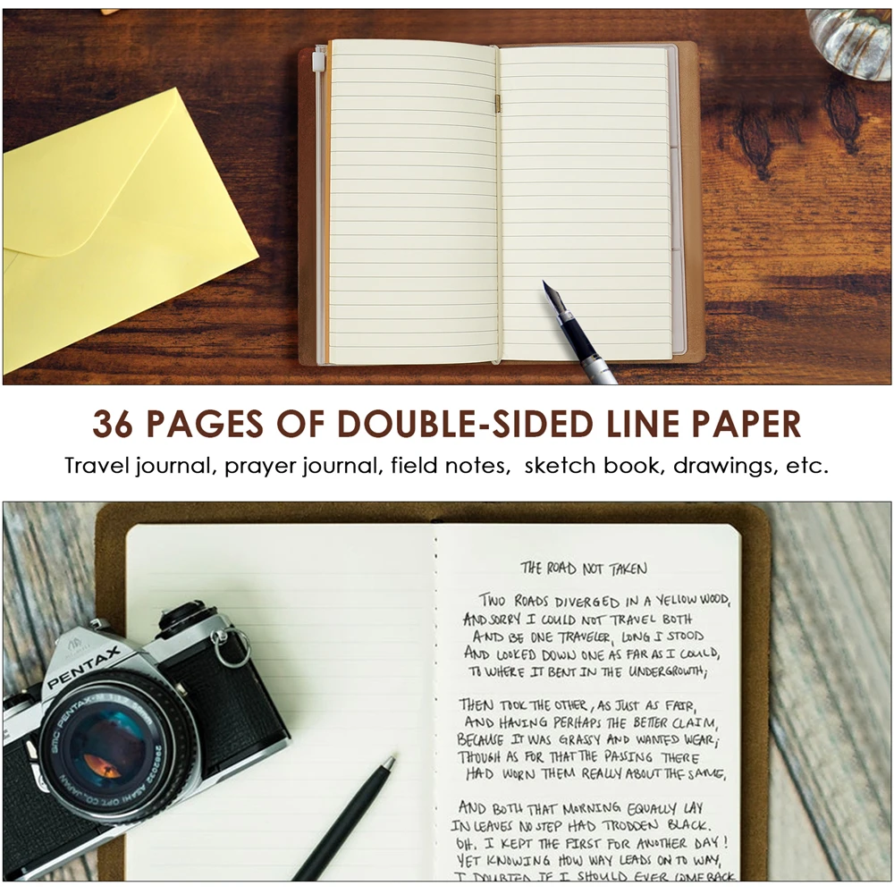 DIY дорожный блокнот A6 Журнал Планировщик журнал органайзера записная книжка