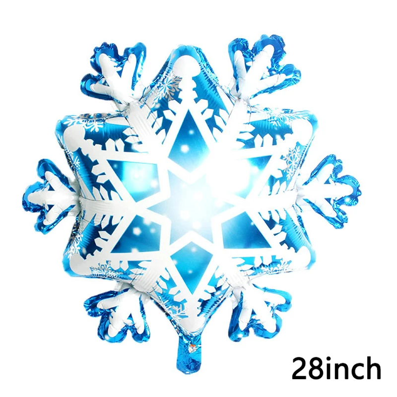Рождественские снежинки воздушные шары рождественские украшения для дома