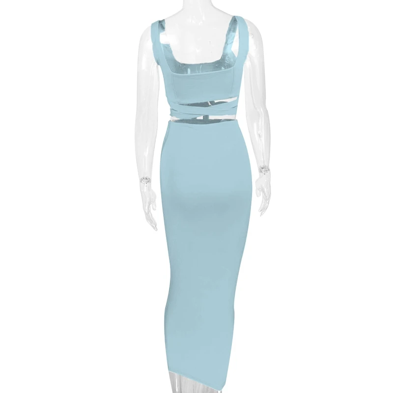 Женские Сексуальные вечерние жилеты женские летние платья на шнуровке из двух