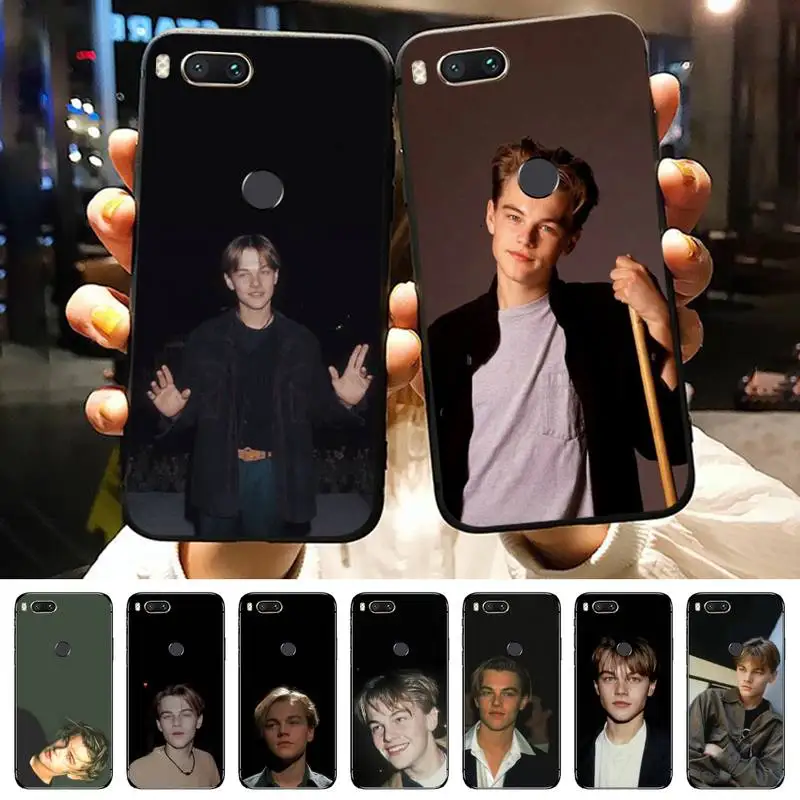 

Leonardo dicaprio American actors Phone Case For Xiaomi Redmi note 7 8 9 11 t s 10 A pro lite funda shell