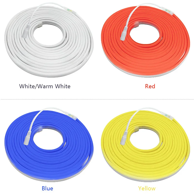 Светодиодная неоновая светильник та 12 В Водонепроницаемая 2835 лента 120Led/m IP67