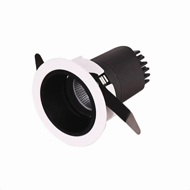 12W 18W Embedded COB LED Downlights High CRI Ra93 Commercial Hotel Project Anti-glare wall Wash Lamp Indoor Spot Light