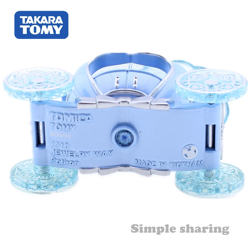 Takara Tomy томика Дисней моторы ювелирный путь Potiron Золушка Автомобиль Горячий поп